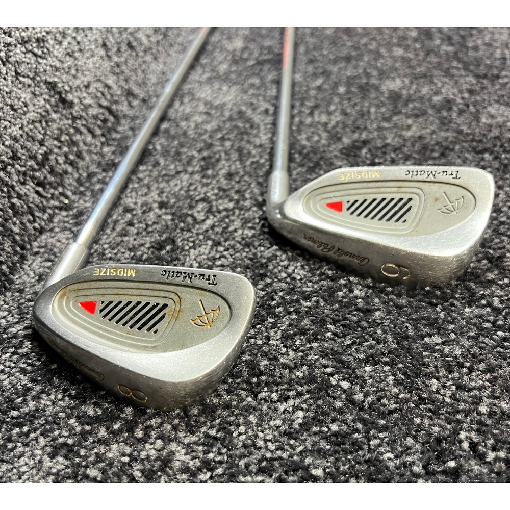 Arnold Palmer Tru-Matic Midsize 8 & 9 Iron Golf Club Lot - 431 Stainless RH